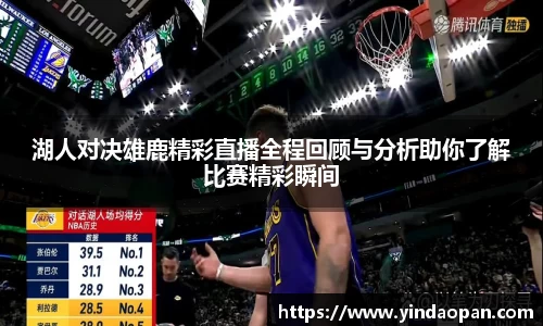 湖人对决雄鹿精彩直播全程回顾与分析助你了解比赛精彩瞬间