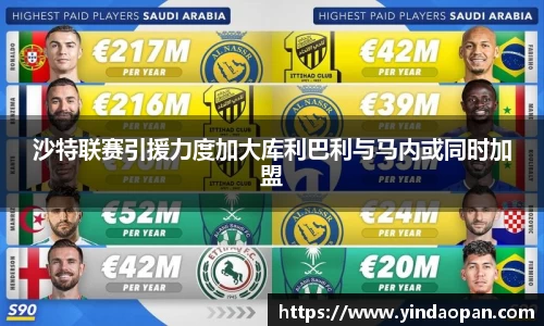 沙特联赛引援力度加大库利巴利与马内或同时加盟